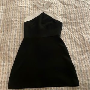 Super Down Brielle black and white cross dress. Size XXS and worn once
